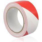 Zürih Ticaret Yer İşaretleme Bandı (48 mm x 30 mt) Kırmızı - Beyaz Şerit Bant