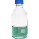 Zürih Ticaret ZURIHLAB Cam Şişe 1000 mL - Vida Kapaklı Boş Numune Şişesi - Sızdırmaz Kapak