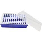 Zürih Ticaret ZURIHLAB Ependorf Tüp Standı 0.5ml Için 96 Delikli - Eppendorf Sporu - Deney Tüpü Standı - Yüksek Kaliteli