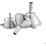 Zürih Ticaret ZURIHLAB Paslanmaz Çelik Huni 55 mm - Stainless Steel Funnel - Sağlam ve Dayanıklı