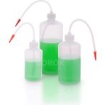 Zürih Ticaret ZURIHLAB Plastik Piset Seti Renkli Yıkama Şişesi Uzun Form (250mL+500mL+1000mL) (3 Adetlik Set)