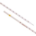 Zürih Ticaret ZURIHLAB Serolojik Pipet 1 mL - 100% Borosilikat (Dayanıklı) Cam - 5 Adetlik Set - Taksimat:0.01ML