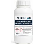 Zürih Ticaret ZURIHLAB Sodyum Hidroksit Çözelti Sıvı Kostik - Saflık : 48 % - Cas No: 1310-73-2