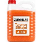 Zürih Ticaret Zurıhlab Turuncu Silikajel 4 kg Yüksek Kalite Nem Alıcı Silika Jel Boncuk