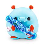 ZURU Snackles (Mentos Hippo Süper Boy 35,5 cm Pelüş ZURU, Ultra Yumuşak Peluş, Gerçek Lisanslı Markalarla Koleksiyon Peluş, Doldurulmuş Hayvan