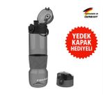 Zweikell Lento Switch Antrasit Bpa Içermez 650 ml Tritan Su Matarası