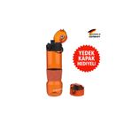 Zweikell Lento Switch Turuncu Bpa Içermez 650 ml Tritan Su Matarası