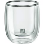 Zwilling 395000750 Çift Camlı 80 ml 2'li Espresso Bardak Seti