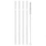 Zwilling 395006000 4'lü Sorrento Şeffaf Cam Düz Pipet