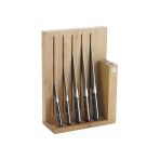 Zwilling Blok Bıçak Seti, 6 Parça Bambu Ahşap Outlet Vitrin