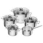 Zwilling Focus 5 Parça Paslanmaz Çelik Tencere Seti