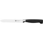 Zwilling Four Star Çok Amaçlı Bıçak, Paslanmaz Çelik, Siyah