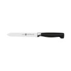 Zwilling Four Star Çok Amaçlı Siyah 13 cm Bıçak
