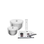 Zwilling Fresh & Save Bowl Çelik Vakumlu Kase Seti - Gri