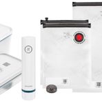 ZWILLING Fresh & Save Vakum Başlangıç Seti, Plastik, 8 Parçalı, Kutu, Pompa ve Torba Dahil, La Mer