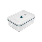 Zwilling Fresh & Save Vakumlu Buzdolabı Saklama Kabı, Borosilikat Cam, Akdeniz Mavisi