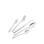 Zwilling King Parlak Çelik 18 Kişilik 100 Parça Çatal Bıçak Kaşık Seti - Gümüş