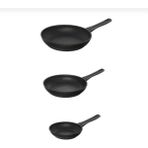 Zwilling Marquina Plus Yapışmaz Granit Kaplama Kızartma Tavası, 3 Lü Tava Seti 28,24,20 cm