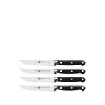 Zwilling Professional S Özel Formül Çelik 4 Adet Biftek Bıçağı Seti - Siyah