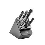 Zwilling Professional S Siyah Antrasit Çelik 7 Parça Blok Bıçak Seti - Gri