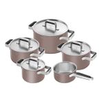 Zwilling Pure Çelik 5 Parça Tencere Tava Seti