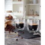 Zwilling Sorrento 39500-076-0 Çift Camlı 2'li Kahve Bardağı Seti