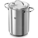Zwilling Spices Paslanmaz Çelik Spagetti Kuşkonmaz Tenceresi, 4.5 L, Alüminyum, Metalik Gri - Renkli