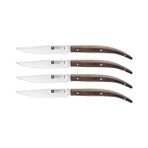 Zwilling Steak Dark Oad Wood 4 Parça Biftek Bıçağı Seti