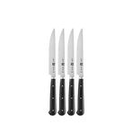 Zwilling Tırtıklı 4'lü Biftek Bıçağı Seti - Siyah