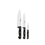 Zwilling Twin Chef 3'lü Bıçak Seti - Siyah