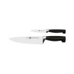 Zwilling Vier Sterne Siyah 2 Parça Bıçak Seti