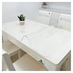 Zxcasdf Şeffaf Su Plastik Pvc 40x40 cm Masa Örtü