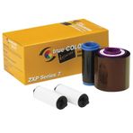 ZXP 7 YMCKO ½ Yarım Panel Renkli Ribon(800077-747)