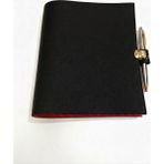 Zyla Porting A5 Klasör ve Sunum Dosyası Kilitli - 2 Halkalı 23X20,5 cm Kağıt Kapasitesi A5 80GR 270 Sayfa - Siyah - Kırmızı