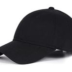 Zylioo Basecap Erkek Şapkası XL/XXL Beyzbol Şapkası Beyzbol Şapkası Ayarlanabilir Spor Cappy Kadın Büyük Kafa için, Krempe(7.5cm)-Schwarz(Black), XXL