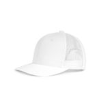 Zylioo M/L/XL/XXL Kamyon Şoförü Şapkaları, Büyük Kafalar için 2 Ton Snapback Mesh Cap, Büyük Yaz Sporları Şapkası, Büyük Boy Nefes Alabilir Koşu Şapkası, Beyaz beyaz, M-L