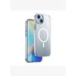 ZYS-013 Magsafe Uyumlu Renkli Kamera Çerçeveli Şeffaf iPhone 15 Plus Kılıf