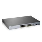 ZYXEL GS1350-26HP 24 PORT 10/100/1000 24xPOE 375W +2SFP YONETILEBILIR SWITCH