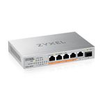 Zyxel XMG-105HP 5 Port 2.5G 1G SFP+ 70W PoE++ MultiGigabit Yönetilemez Desktop Switch
