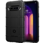 ZYZX LG V50S ThinQ/G8X ThinQ Kılıfı için uygundur, Ağır Hizmet Darbelerine Dayanıklı Askeri Sınıf Düşme Test Edilmiş Koruyucu Hibrit Ağır Hizmet Darbelerine Dayanıklı Yumuşak TPU Tampon Telefon Kılıfı
