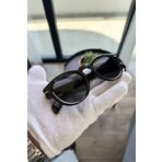 Zzla Güneş Gözlüğü Kadın & Erkek Uv400 Cam Ce Belgeli Siyah Slow Black