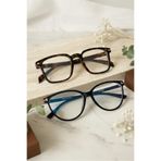 Zzla Mavi Işık Korumalı 2'Lİ SET Gözlük Cat Eye Optik Uyumlu (Şeffaf Camı Değişebilir) 50 Ekartman