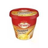 ( 1 Adet) President Krem Peynir Cheddarlı 270 Gr