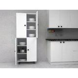 % 100 Mdf Çok Amaçlı Beyaz Banyo Dolap Ölçü - 70 Cm