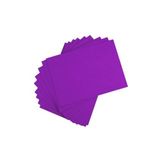 ( 18 Adet ) Renkli Mukavva 50X70 cm Sert Renkli Mukavva Karton 1.0 mm Okul Öncesi Anasınıfı Kreş - Mor