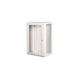- 18U 19\" Duvar Tipi Rack Kabinet – Genişlik: 600 Mm | Derinlik: 450 Mm – Açık Gri