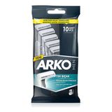 ( 2 Adet ) Arko Men Tek Bıçak Tıraş Bıçağı 10'lu