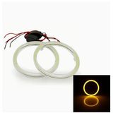 ( 2 X ADET ) 1 TAKIM ANGEL EYE 60MM MODEL YELLOW ( ANGEL FAR YELLOW )