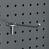 ® 25 Adet Delikli Panel Kancası.aksesuar Kancası 10 Cm-2.5 Cm