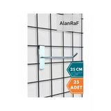 ® 25 Adet Tel Pano Kancası.aksesuar Kancası 25 Cm